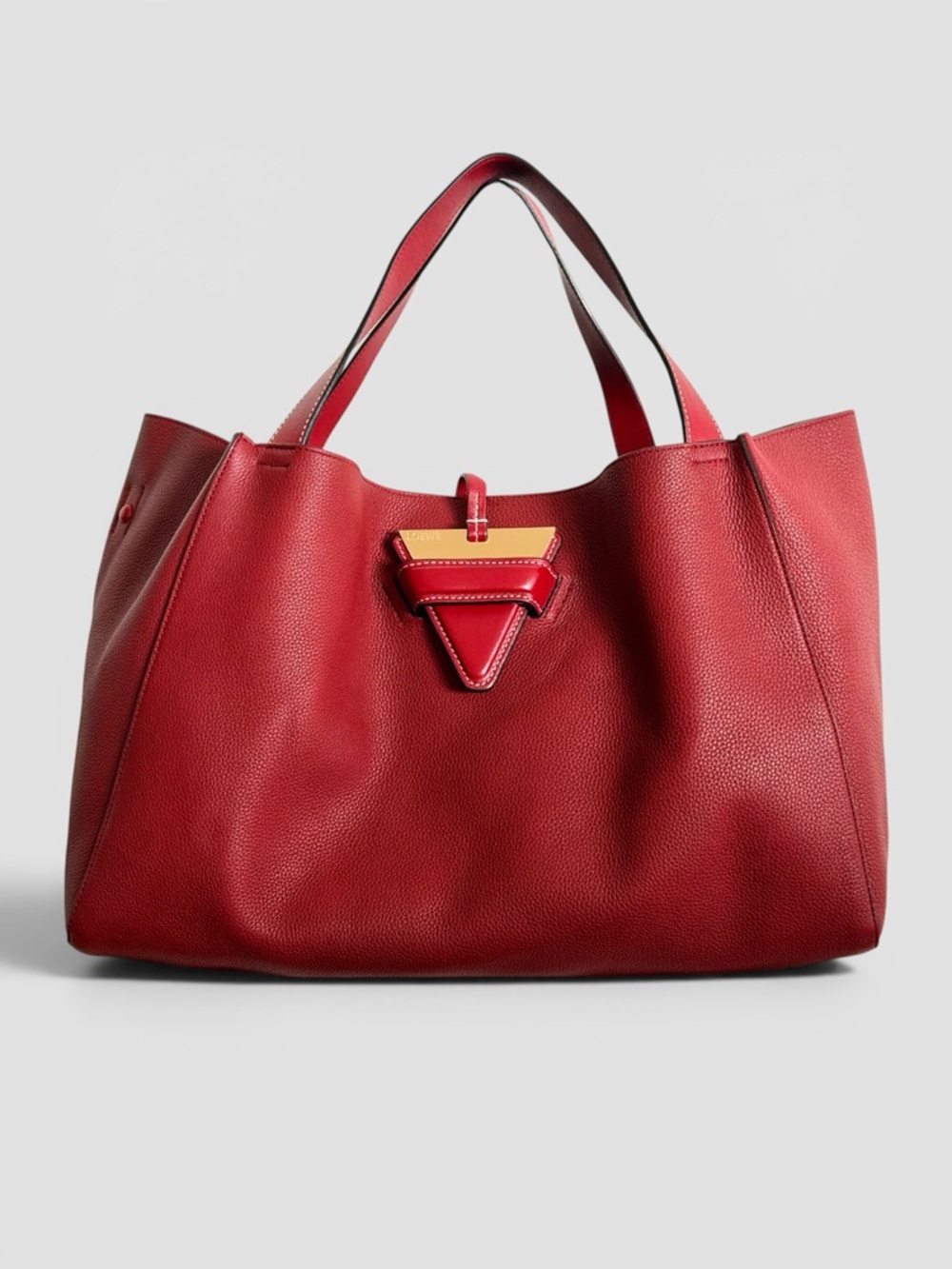 Loewe Barcelona Leather Tote Bag